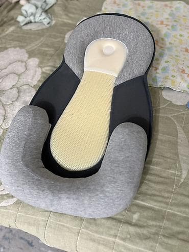 Ортопедический вкладыш-кокон для новорождённого. - Анатомическая at lalafo.kg Ортопедический вкладыш-кокон для новорождённого. - Анатомическая