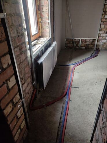 Отопление под ключ,монтируем современное отопление скрытого монтажа at lalafo.kg Отопление под ключ,монтируем современное отопление скрытого монтажа