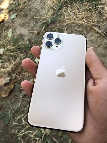 IPhone 11 Pro, Б/у, 256 ГБ, Золотой, 83 % at lalafo.kg IPhone 11 Pro, Б/у, 256 ГБ, Золотой, 83 %