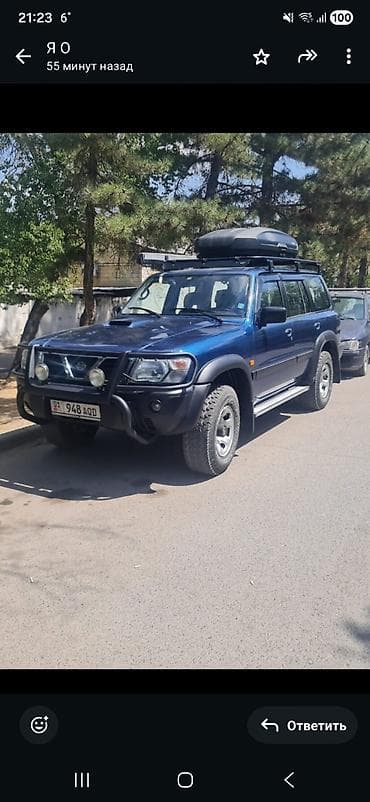Nissan Patrol: 2003 г., 3 л, Механика, Дизель, Внедорожник at lalafo.kg Nissan Patrol: 2003 г., 3 л, Механика, Дизель, Внедорожник