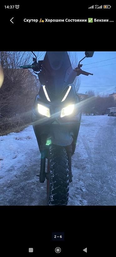 Скутер бензиновый, городско-турингового типа. Особенности и at lalafo.kg Скутер бензиновый, городско-турингового типа. Особенности и