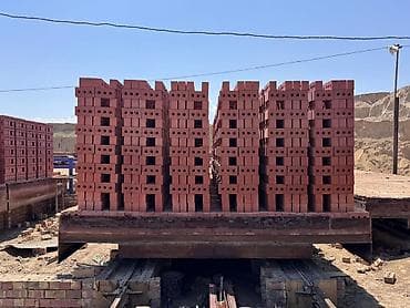 Пустотелый, дырчатый, Жженый кирпич at lalafo.kg Пустотелый, дырчатый, Жженый кирпич