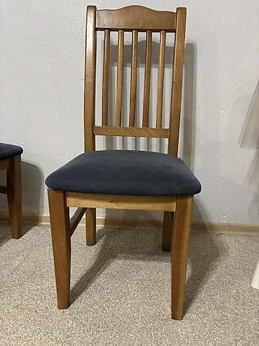 Стул для кухни, Дерево, цвет - Коричневый at lalafo.kg Стул для кухни, Дерево, цвет - Коричневый