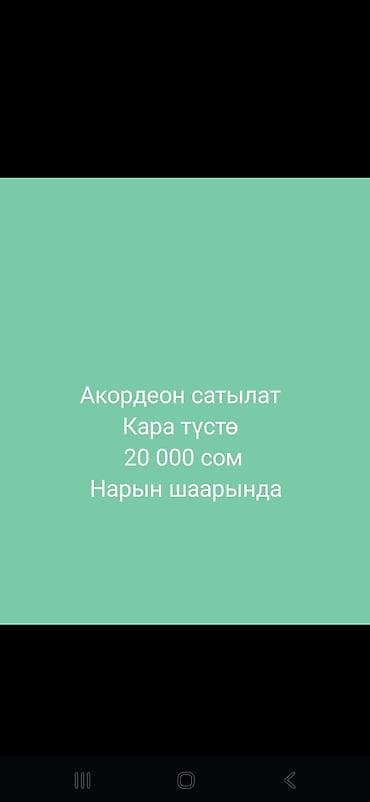 Акордеон (аккордеон), черный цвет. Цена: 20 000 сом. Локация at lalafo.kg Акордеон (аккордеон), черный цвет. Цена: 20 000 сом. Локация