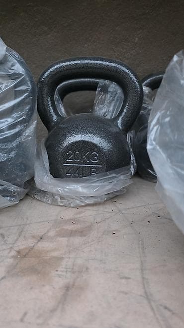 Гиря 20 кг (44 lb) - Материал: литой чугун - Маркировка веса на at lalafo.kg Гиря 20 кг (44 lb) - Материал: литой чугун - Маркировка веса на