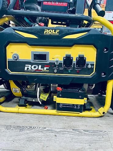 Бензиновый генератор ROLF (Germany Technology) - Стационарная рама с at lalafo.kg Бензиновый генератор ROLF (Germany Technology) - Стационарная рама с