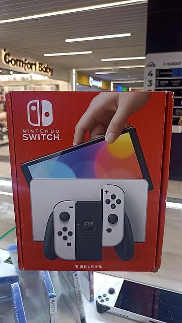 Nintendo switch Oled white at lalafo.kg Nintendo switch Oled white