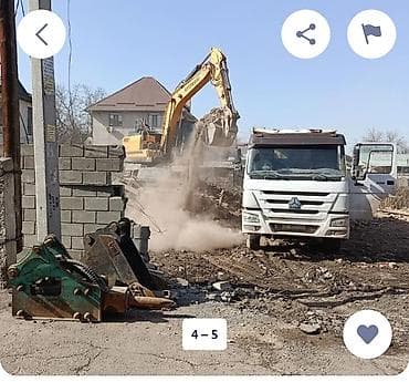 Услуги спецтехники для земляных и демонтажных работ. - Экскаватор at lalafo.kg Услуги спецтехники для земляных и демонтажных работ. - Экскаватор