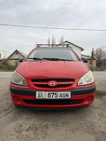 Hyundai Getz: 2008 г., 1.1 л, Ручные, Бензин, Хэтчбэк at lalafo.kg Hyundai Getz: 2008 г., 1.1 л, Ручные, Бензин, Хэтчбэк