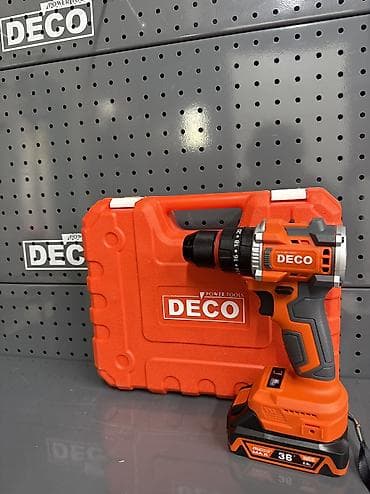 ШУРУПОВЕРТ бесщёточный Фирмы: DECO Отличное Качество 🔥🔥🔥 Два at lalafo.kg ШУРУПОВЕРТ бесщёточный Фирмы: DECO Отличное Качество 🔥🔥🔥 Два