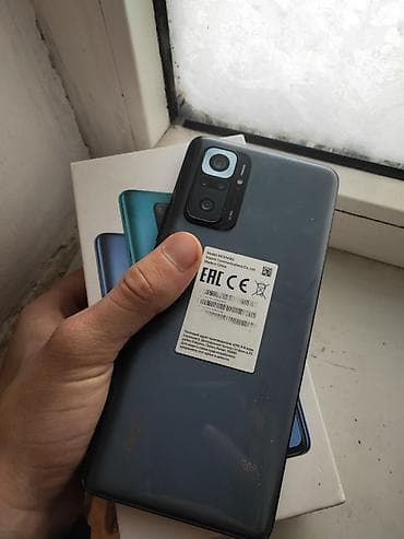 Redmi, Redmi Note 10 Pro, Б/у, 128 ГБ, цвет - Серый, 2 SIM at lalafo.kg Redmi, Redmi Note 10 Pro, Б/у, 128 ГБ, цвет - Серый, 2 SIM