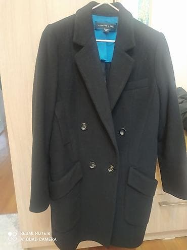 Пальто чёрное, выше колена, немного б/у 44-46 размер, Корея.-2500 lalafo.kg да — 1 Пальто чёрное, выше колена, немного б/у 44-46 размер, Корея.-2500 — 1