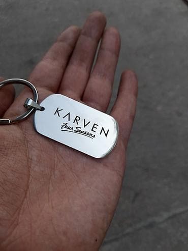 Чынжырлар: Брелок, Металл, Жаңы, Унисекс, түсү - Күмүш lalafo.kg да — 2 Чынжырлар: Брелок, Металл, Жаңы, Унисекс, түсү - Күмүш — 2