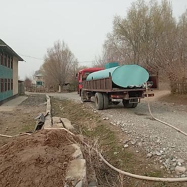 Услуги водовоза на базе грузовика MAN. - Цистерна металлическая at lalafo.kg Услуги водовоза на базе грузовика MAN. - Цистерна металлическая