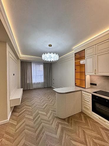 Acura: 1 бөлмө, 48 м², Элитка, 4 кабат, Дизайнердик ремонт lalafo.kg да — 4 Acura: 1 бөлмө, 48 м², Элитка, 4 кабат, Дизайнердик ремонт — 4