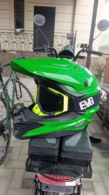 Оригинальный качественный мотокроссовый шлем Sparx JK606 + маска/очки at lalafo.kg Оригинальный качественный мотокроссовый шлем Sparx JK606 + маска/очки