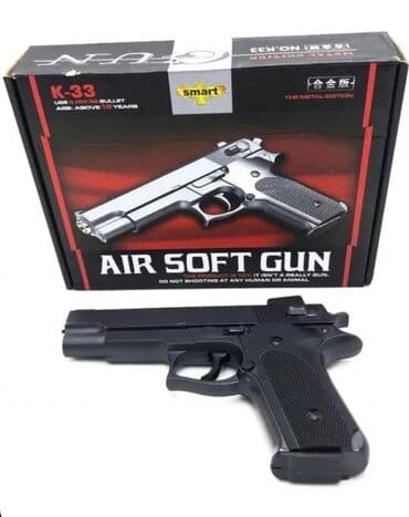Air Soft Gun K-33 Успейте купить! Низкие цены! Новые! В упаковке! [ at lalafo.kg Air Soft Gun K-33 Успейте купить! Низкие цены! Новые! В упаковке! [