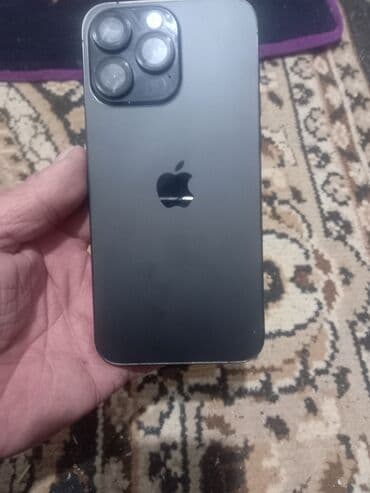 IPhone 15 Pro Max, 1 ТБ, Black Titanium, 100 % at lalafo.kg IPhone 15 Pro Max, 1 ТБ, Black Titanium, 100 %