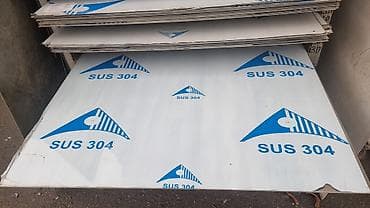 Металлические фермы: Листы нержавеющей стали Aisi201 и 304 с защитной плёнкой PE. Цена at lalafo.kg — 4 Металлические фермы: Листы нержавеющей стали Aisi201 и 304 с защитной плёнкой PE. Цена — 4