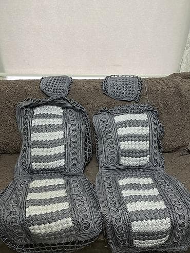 Чехлы Плетеные, цвет - Серый, Toyota, Б/у at lalafo.kg Чехлы Плетеные, цвет - Серый, Toyota, Б/у