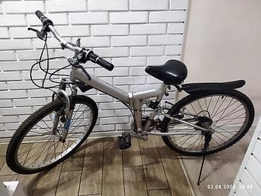 Складной горный велосипед 26" - Рама алюминиевая, складная — удобное lalafo.kg да Складной горный велосипед 26" - Рама алюминиевая, складная — удобное