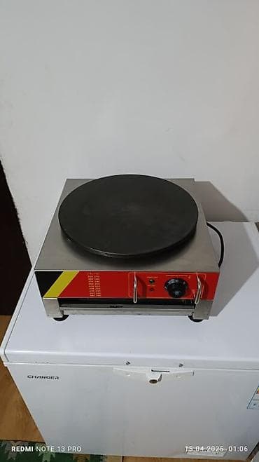 Профессиональная электрическая блинница 40см блинница новая! брали за at lalafo.kg — 6 Профессиональная электрическая блинница 40см блинница новая! брали за — 6