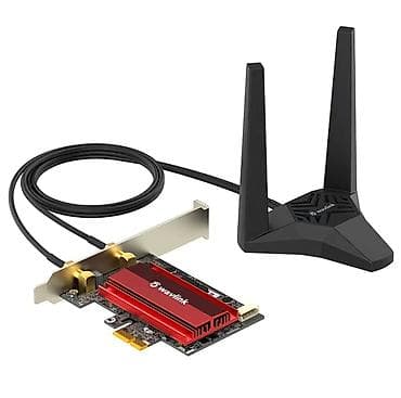 Wi‑Fi 6E PCIe адаптер WAVLINK с выносной двухдиапазонной антенной - at lalafo.kg Wi‑Fi 6E PCIe адаптер WAVLINK с выносной двухдиапазонной антенной -