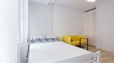 Студия, Душевая кабина, Постельное белье, Кондиционер at lalafo.kg Студия, Душевая кабина, Постельное белье, Кондиционер