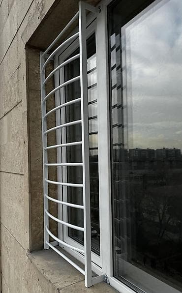 Решетки для окон, Сварные, На заказ, Без установки at lalafo.kg Решетки для окон, Сварные, На заказ, Без установки