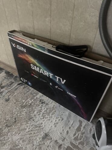 Смарт-телевизор YASIN 43" - Диагональ: 43" - Смарт-платформа: доступ at lalafo.kg Смарт-телевизор YASIN 43" - Диагональ: 43" - Смарт-платформа: доступ