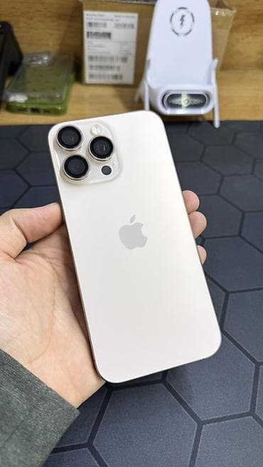 IPhone 16 Pro Max, 256 ГБ, Natural Titanium, 100 % at lalafo.kg IPhone 16 Pro Max, 256 ГБ, Natural Titanium, 100 %