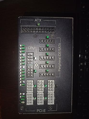 Блок питания, Б/у, 1250 Вт, Gold, 1250 Вт at lalafo.kg Блок питания, Б/у, 1250 Вт, Gold, 1250 Вт