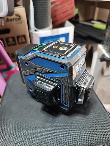 Бекитүүчү элементтер: Лазерный уровень 360° с зелёным лучом. В идеальном состоянии lalafo.kg да — 1 Бекитүүчү элементтер: Лазерный уровень 360° с зелёным лучом. В идеальном состоянии — 1