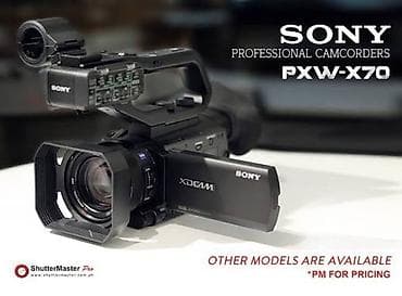 Sony PXW-X70 — это компактный профессиональный камкордер серии XDCAM at lalafo.kg Sony PXW-X70 — это компактный профессиональный камкордер серии XDCAM