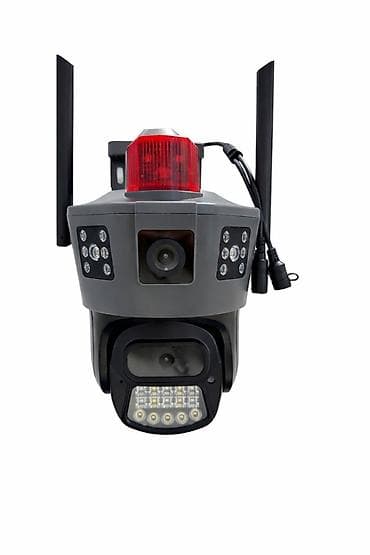 Уличная 4G камера S39 с двумя объективами, 3 МП и PTZ Уличная at lalafo.kg Уличная 4G камера S39 с двумя объективами, 3 МП и PTZ Уличная