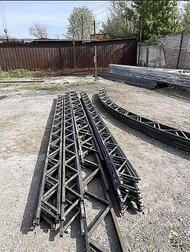 Бурчтар: Металл фермасы, Формасы: Үч бурчтук, Жаңы, Коррозияга каршы дарылоо lalafo.kg да — 3 Бурчтар: Металл фермасы, Формасы: Үч бурчтук, Жаңы, Коррозияга каршы дарылоо — 3