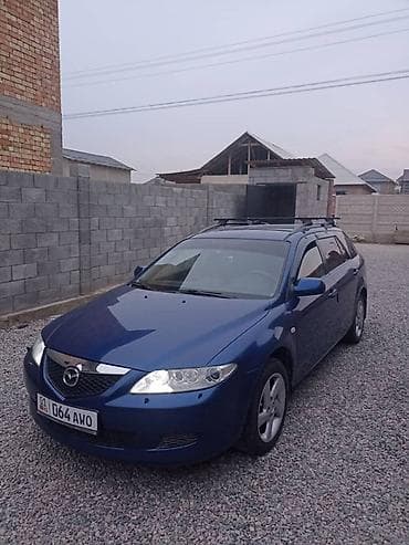 Mazda 6: 2003 г., 2 л, Ручные, Газ, Универсал at lalafo.kg Mazda 6: 2003 г., 2 л, Ручные, Газ, Универсал