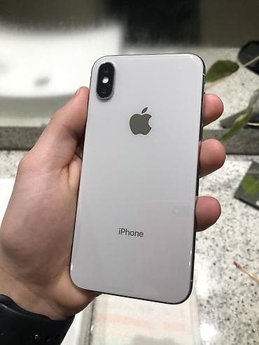 IPhone X, Б/у, 64 ГБ, Белый at lalafo.kg IPhone X, Б/у, 64 ГБ, Белый