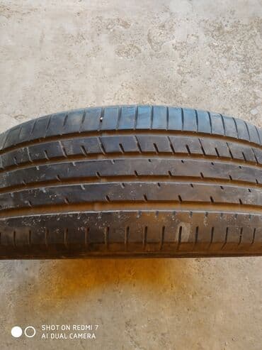 225/55r19 лето 4шт порезов и грыжи нет остаток протектора 70%. цена at lalafo.kg 225/55r19 лето 4шт порезов и грыжи нет остаток протектора 70%. цена