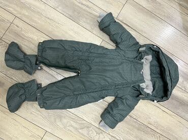 Детский зимний комбинезон-конверт с варежками и пинетками - Тип at lalafo.kg Детский зимний комбинезон-конверт с варежками и пинетками - Тип