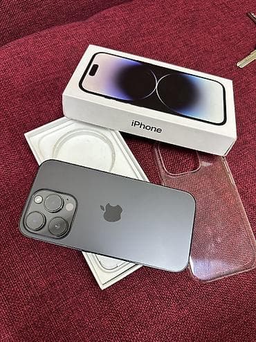 IPhone 14 Pro, Б/у, 128 ГБ, 82 % at lalafo.kg IPhone 14 Pro, Б/у, 128 ГБ, 82 %