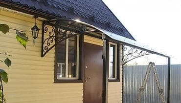 Навес, Арочный, Металл, Поликарбонат at lalafo.kg Навес, Арочный, Металл, Поликарбонат