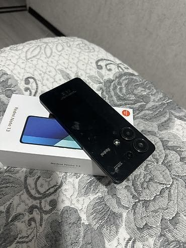 Redmi, Redmi Note 13, Б/у, 256 ГБ, цвет - Черный, 2 SIM at lalafo.kg Redmi, Redmi Note 13, Б/у, 256 ГБ, цвет - Черный, 2 SIM