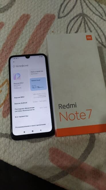 Redmi, Redmi Note 7, Б/у, 64 ГБ, цвет - Черный, 2 SIM at lalafo.kg Redmi, Redmi Note 7, Б/у, 64 ГБ, цвет - Черный, 2 SIM
