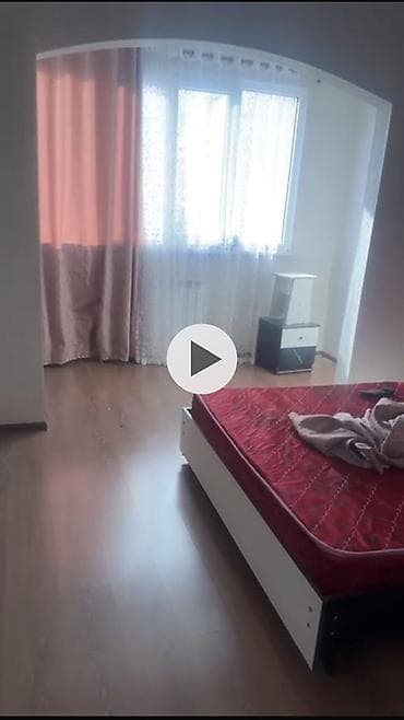 Двуспальная кровать, С матрасом, длина - 200 см at lalafo.kg Двуспальная кровать, С матрасом, длина - 200 см