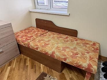 Раскладушка, Б/у, С матрасом at lalafo.kg Раскладушка, Б/у, С матрасом