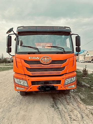 Самосвал FAW 6x4 (оранжевый) - Конфигурация: 6x4, стальная кузовная at lalafo.kg Самосвал FAW 6x4 (оранжевый) - Конфигурация: 6x4, стальная кузовная