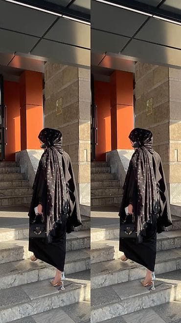 Черная абайка бабочка+ шуба Всего за 5500😍😍😍 Успей купить первой по at lalafo.kg Черная абайка бабочка+ шуба Всего за 5500😍😍😍 Успей купить первой по