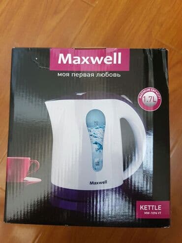 Электрический чайник, Новый at lalafo.kg Электрический чайник, Новый