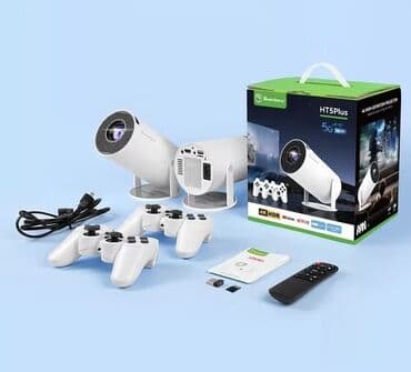 🎮📽 Игровой Проектор Smartbarry HT5 Plus | Android | 4K | 2 геймпада at lalafo.kg 🎮📽 Игровой Проектор Smartbarry HT5 Plus | Android | 4K | 2 геймпада